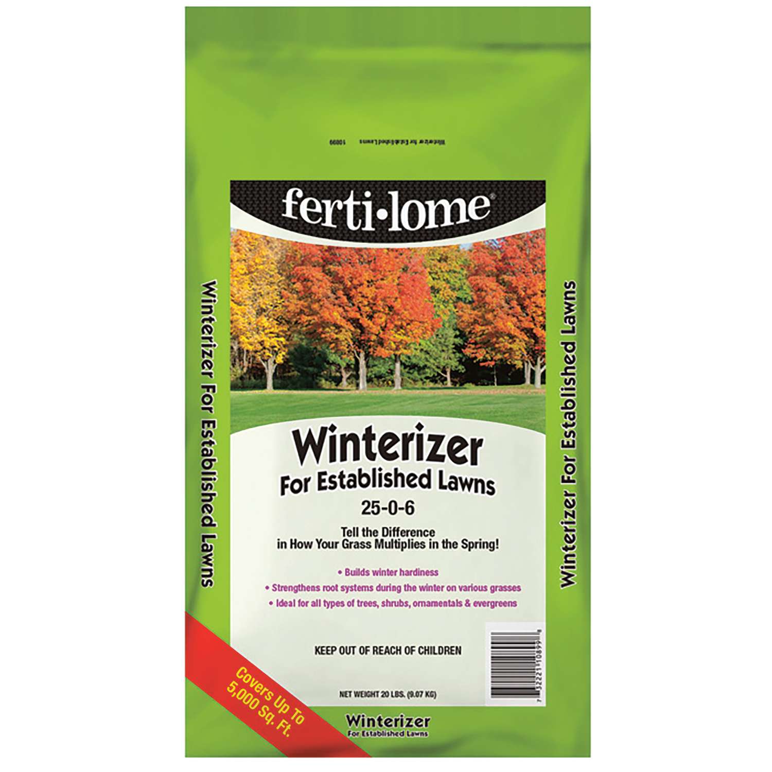  Ferti-lome Winterizer Lawn Fertilizer For All Grasses 5000 Sq Ft