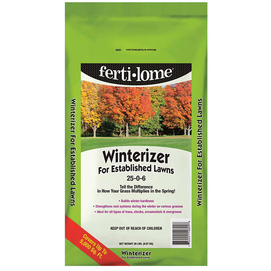  Ferti-lome Winterizer Lawn Fertilizer For All Grasses 5000 Sq Ft