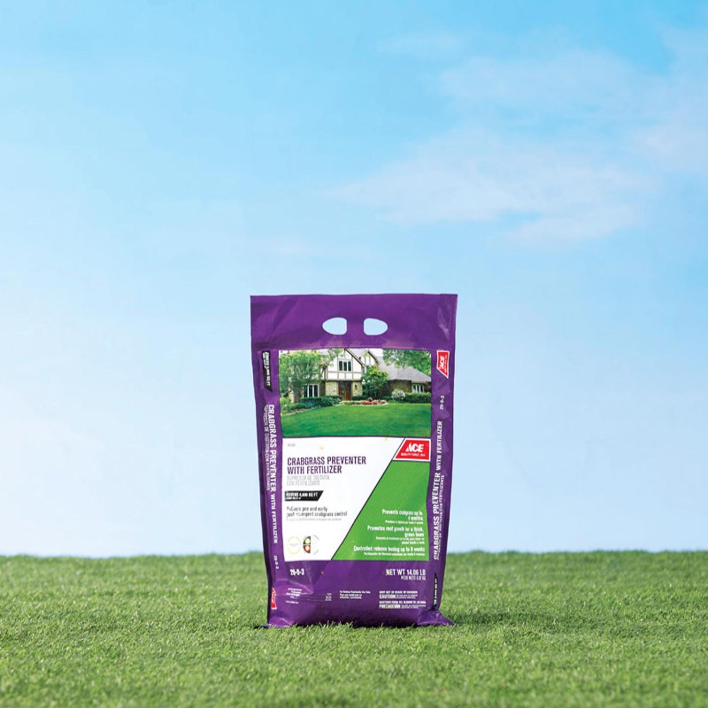  Ace Crabgrass Preventer Lawn Fertilizer For All Grasses 5000 Sq Ft