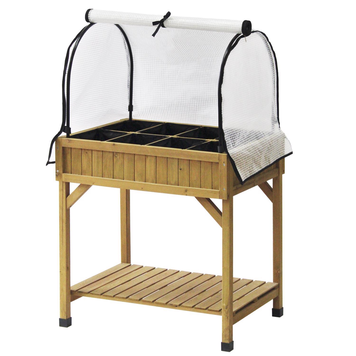  VegTrug Herb Garden Transparent 27 In. W X 20 In. D X 25 In. H Greenhouse