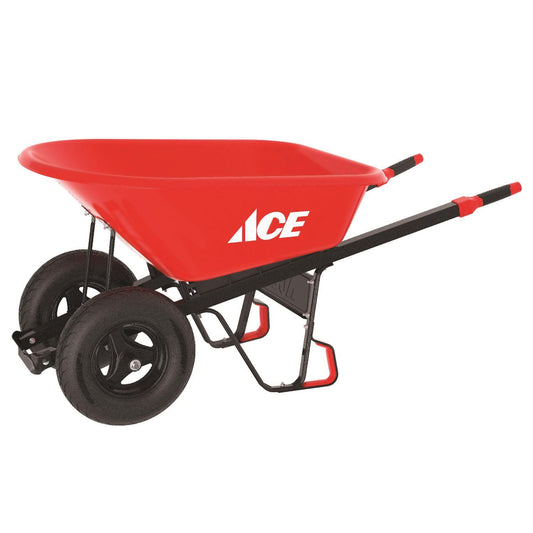  Ace HDPE Wheelbarrow 6 Cu Ft