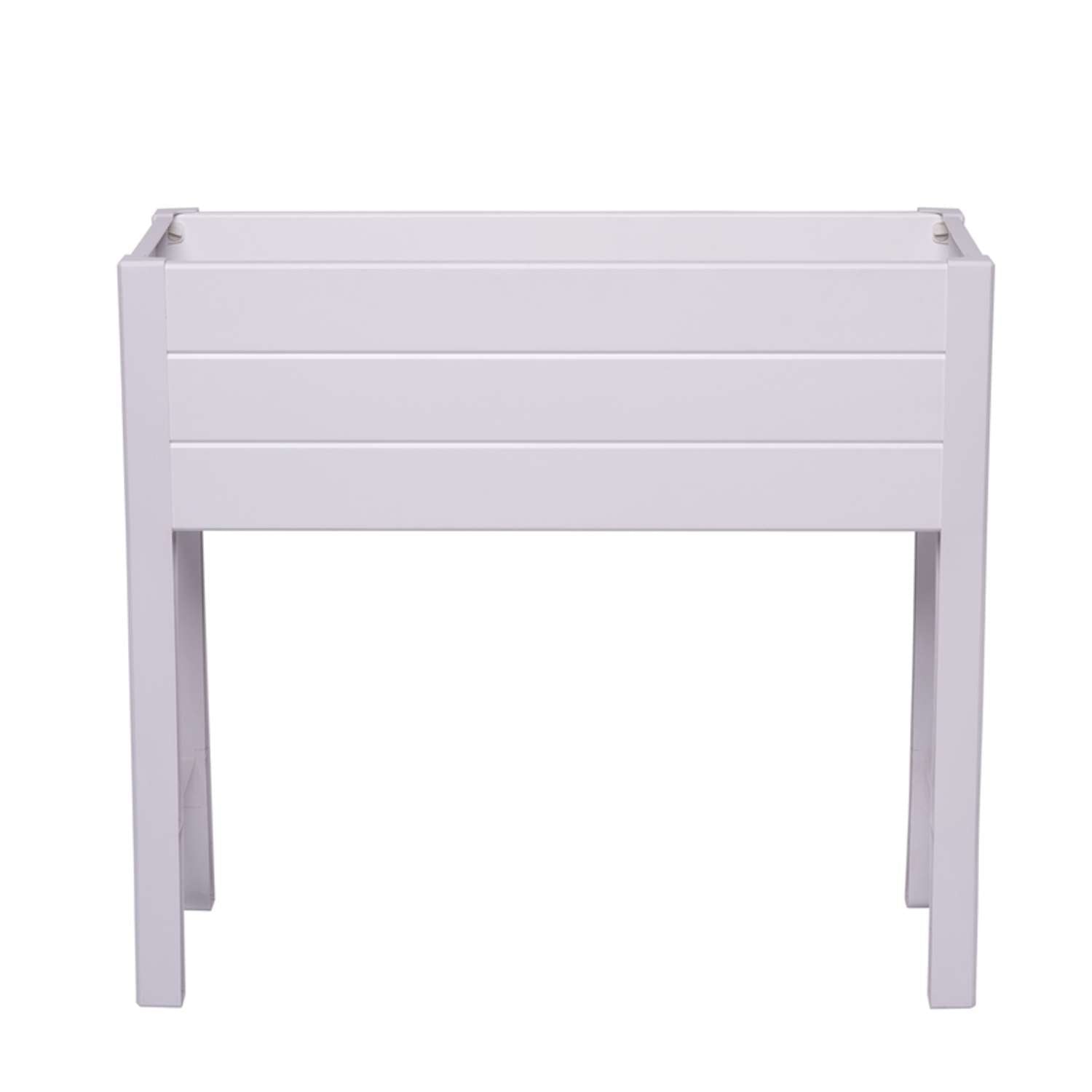  NuVue 32 In. H X 36 In. W X 11 In. D X 15 In. D Vinyl Elevated Garden Box White