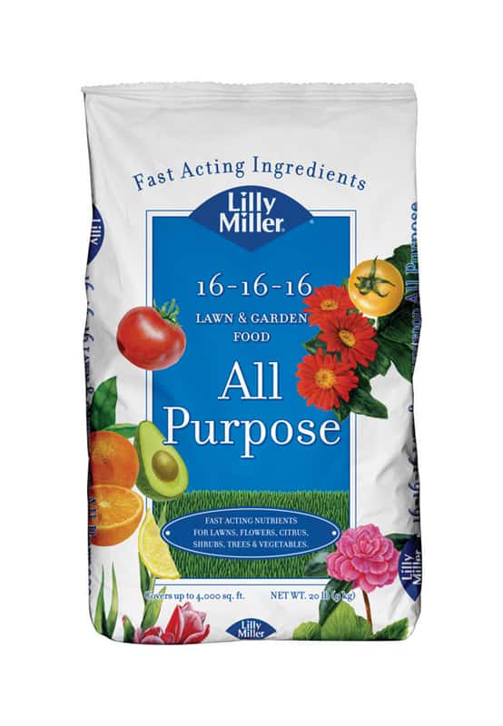  Lilly Miller All-Purpose Lawn Fertilizer For All Grasses 4000 Sq Ft