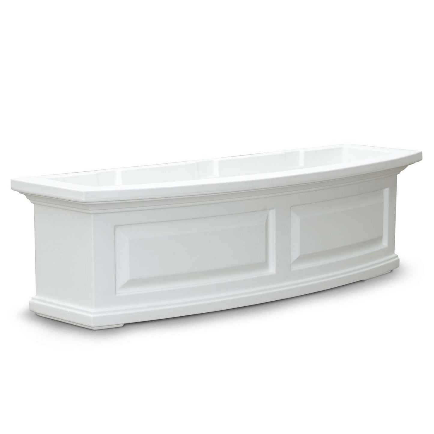  Mayne Nantucket 10 In. H X 11.5 In. W X 36 In. D Plastic Window Box White