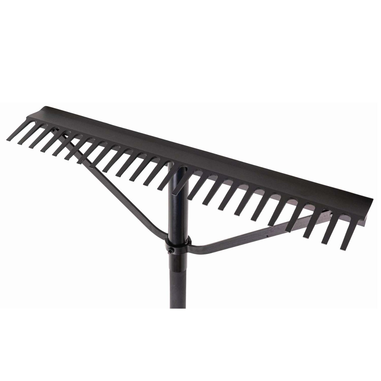  Hooyman 66.25 In. 16 Tine Aluminum Landscape Rake Fiberglass Handle
