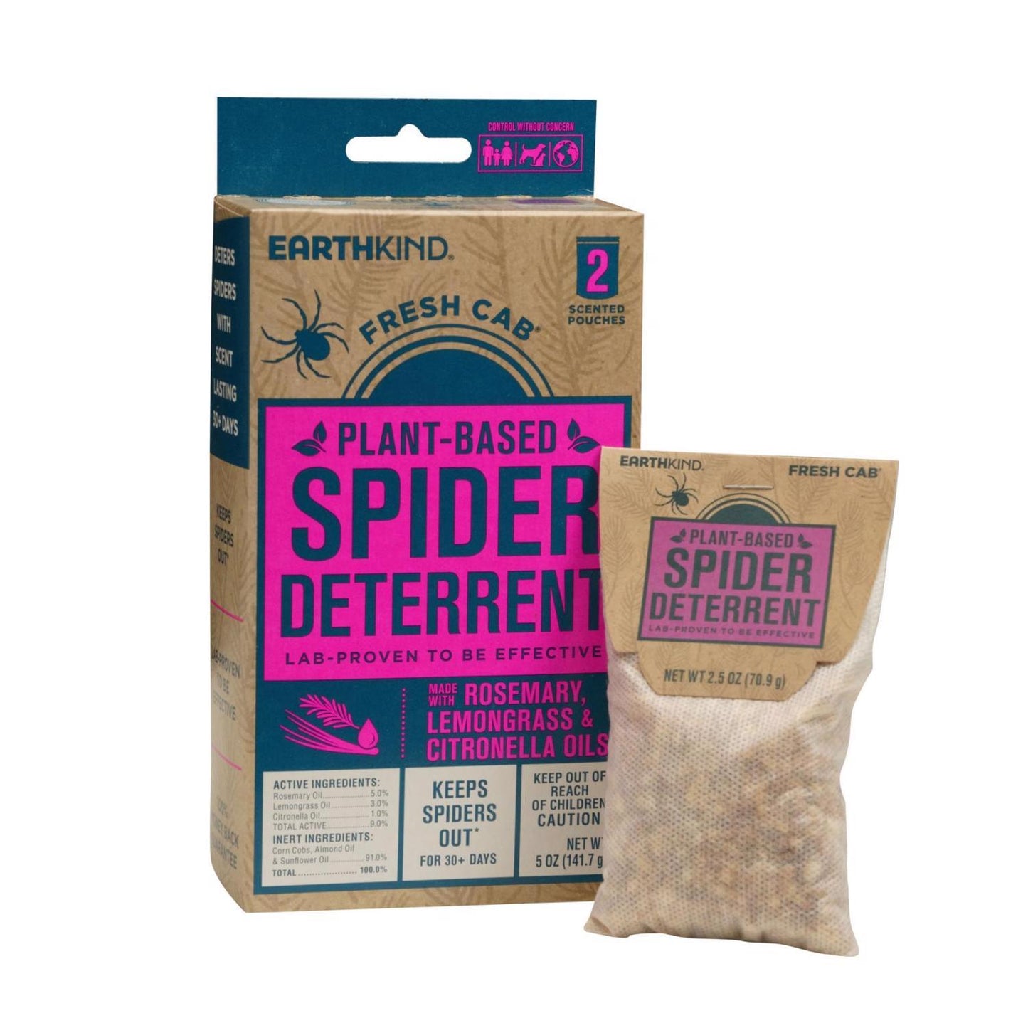  Fresh Cab Insect Repellent For Spiders 5 Oz