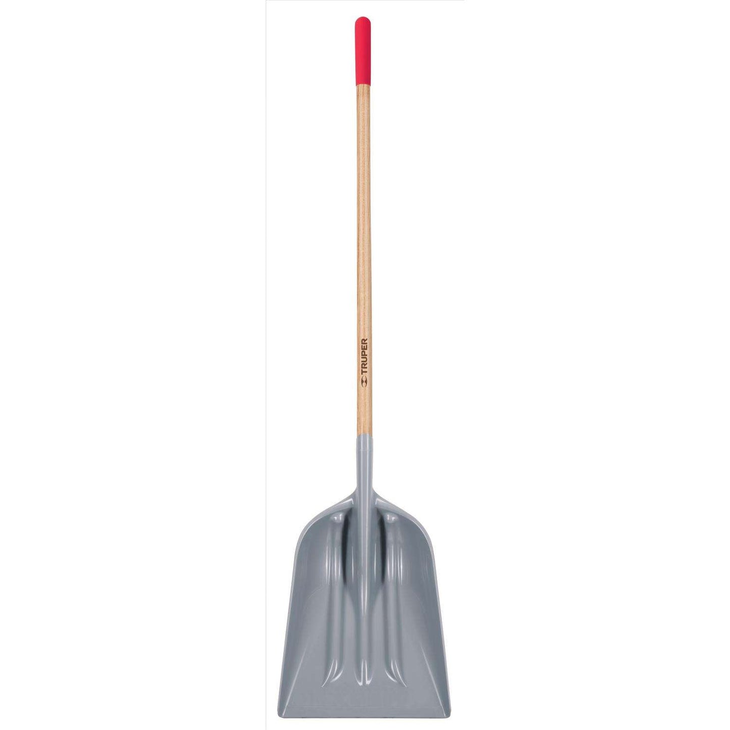  Truper Tru-Tough 62 In. Plastic Scoop Shovel Wood Handle