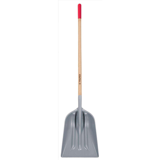  Truper Tru-Tough 62 In. Plastic Scoop Shovel Wood Handle