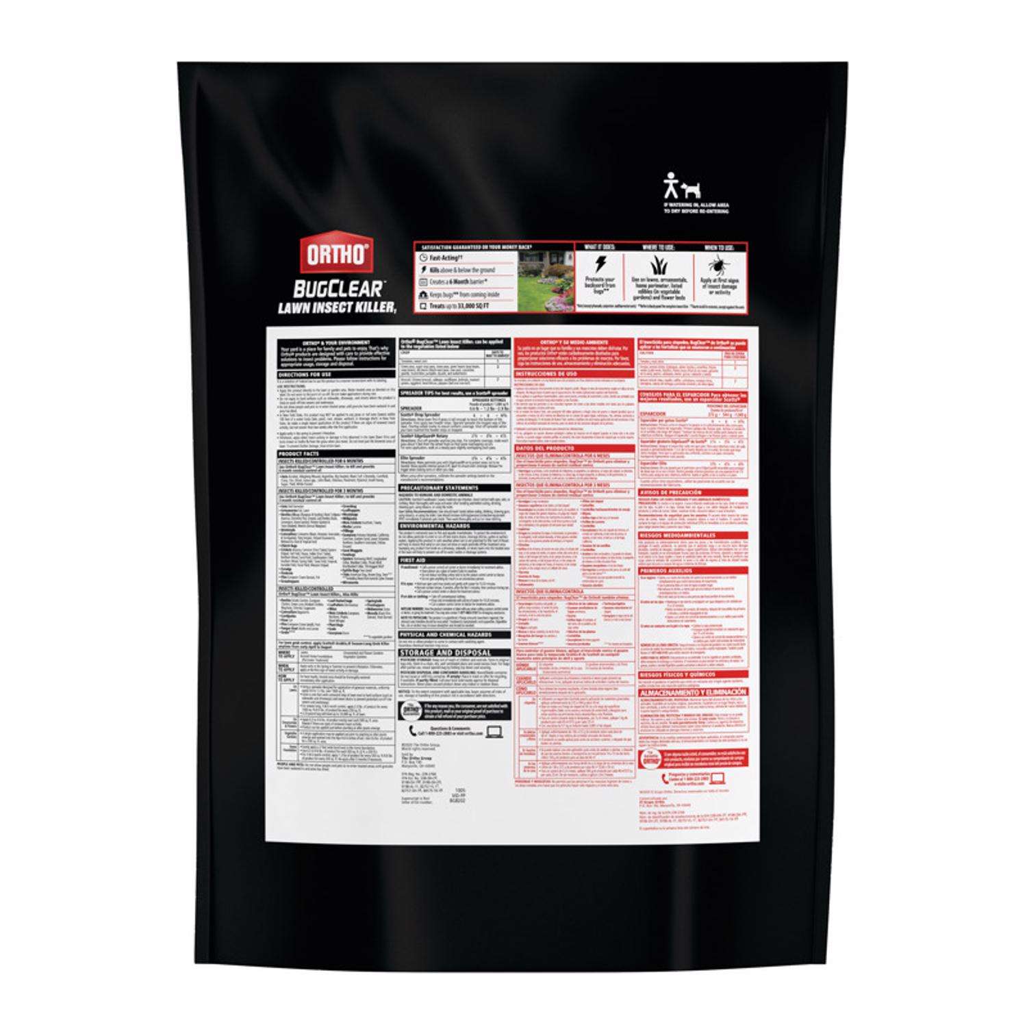  Ortho BugClear Insect Killer Granules 20 Lb