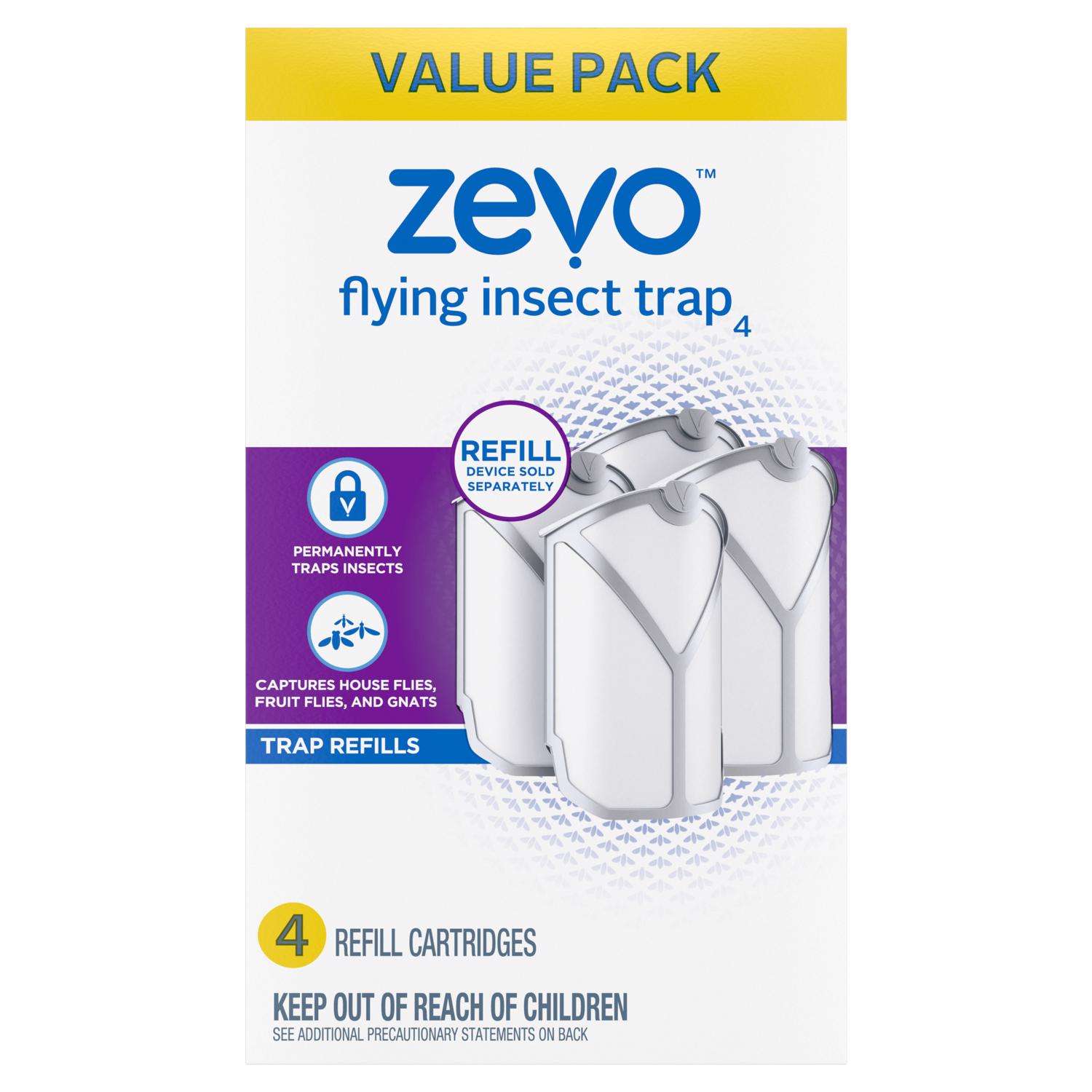  Zevo Value Pack Refills Flying Insect Trap