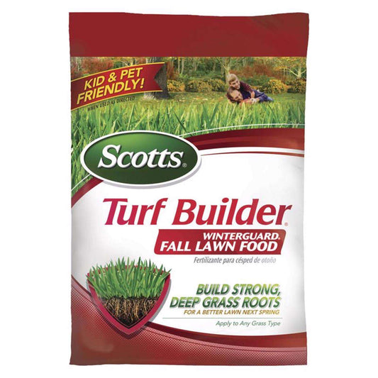 Scotts Turf Builder Winterizer Lawn Food For Multiple Grass Types 12000 Sq Ft