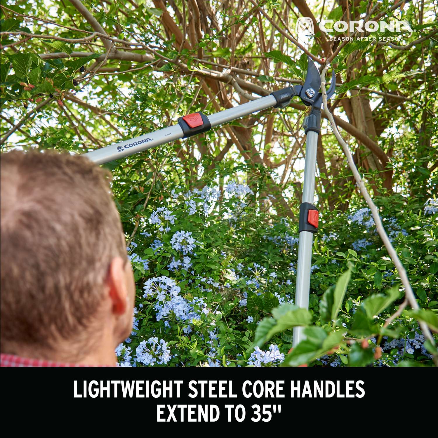  Corona ComfortGEL SL 3364 35 In. Stainless Steel Bypass Extendable Bypass Lopper