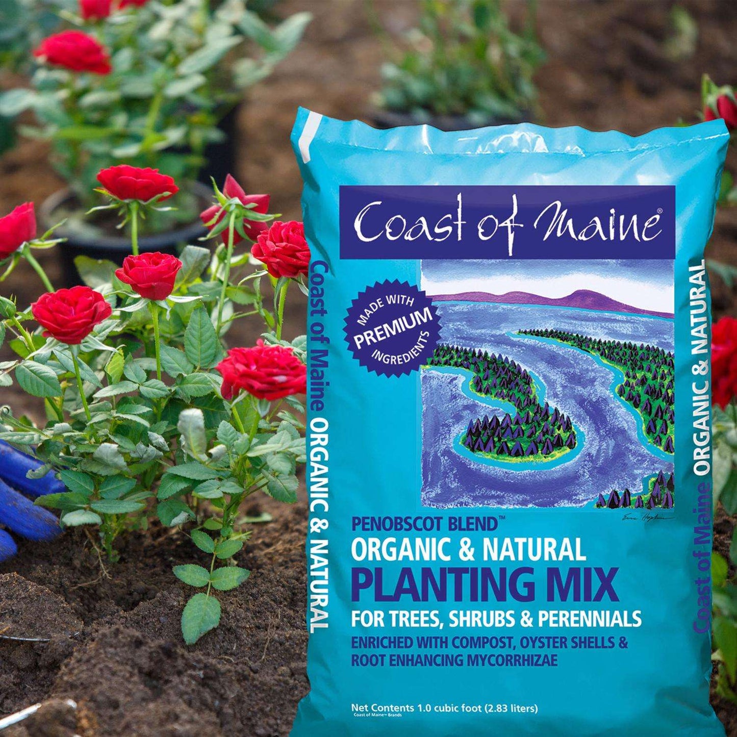 Coast Of Maine Penobscot Blend Organic All Purpose Planting Soil 1 Cu Ft