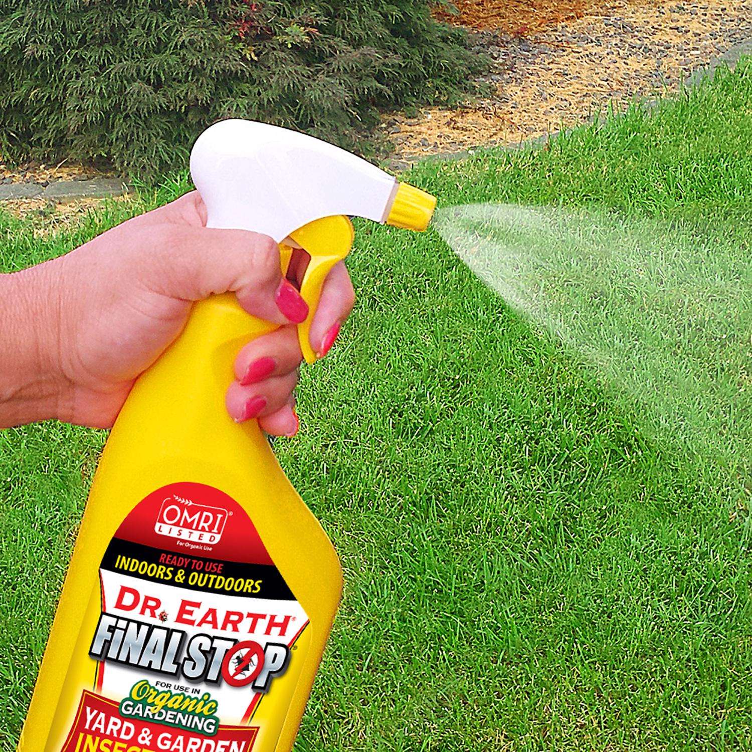  Dr. Earth Final Stop Yard & Garden Organic Insect Killer Liquid 24 Oz