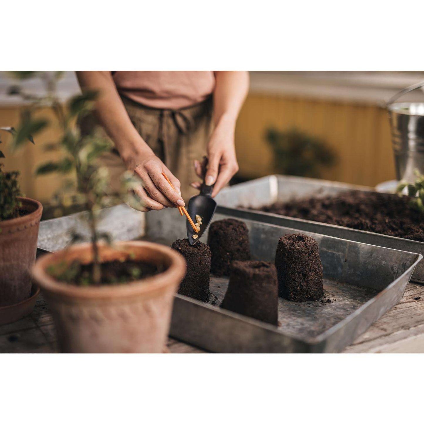  Fiskars 12 In. Soil Block Maker