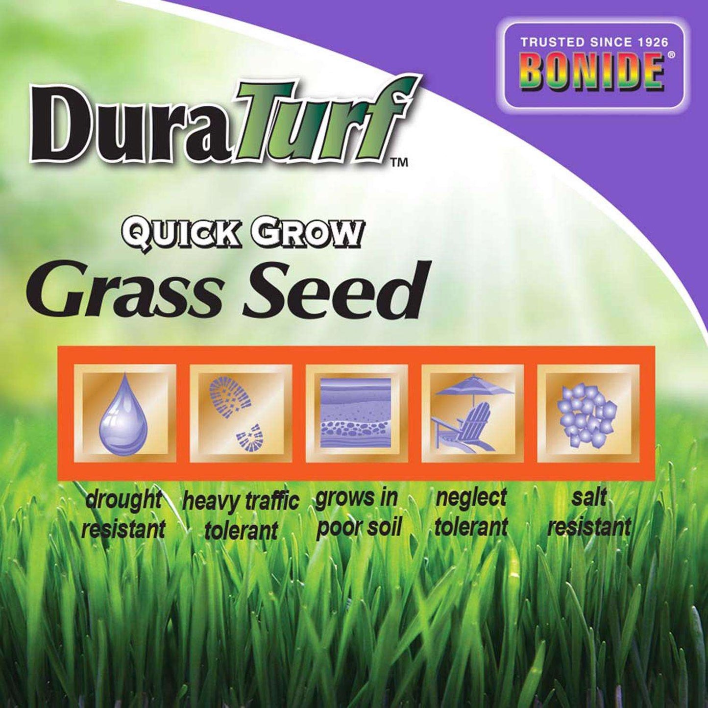 Bonide DuraTurf Mixed Full Sun/Light Shade Grass Seed 7 Lb