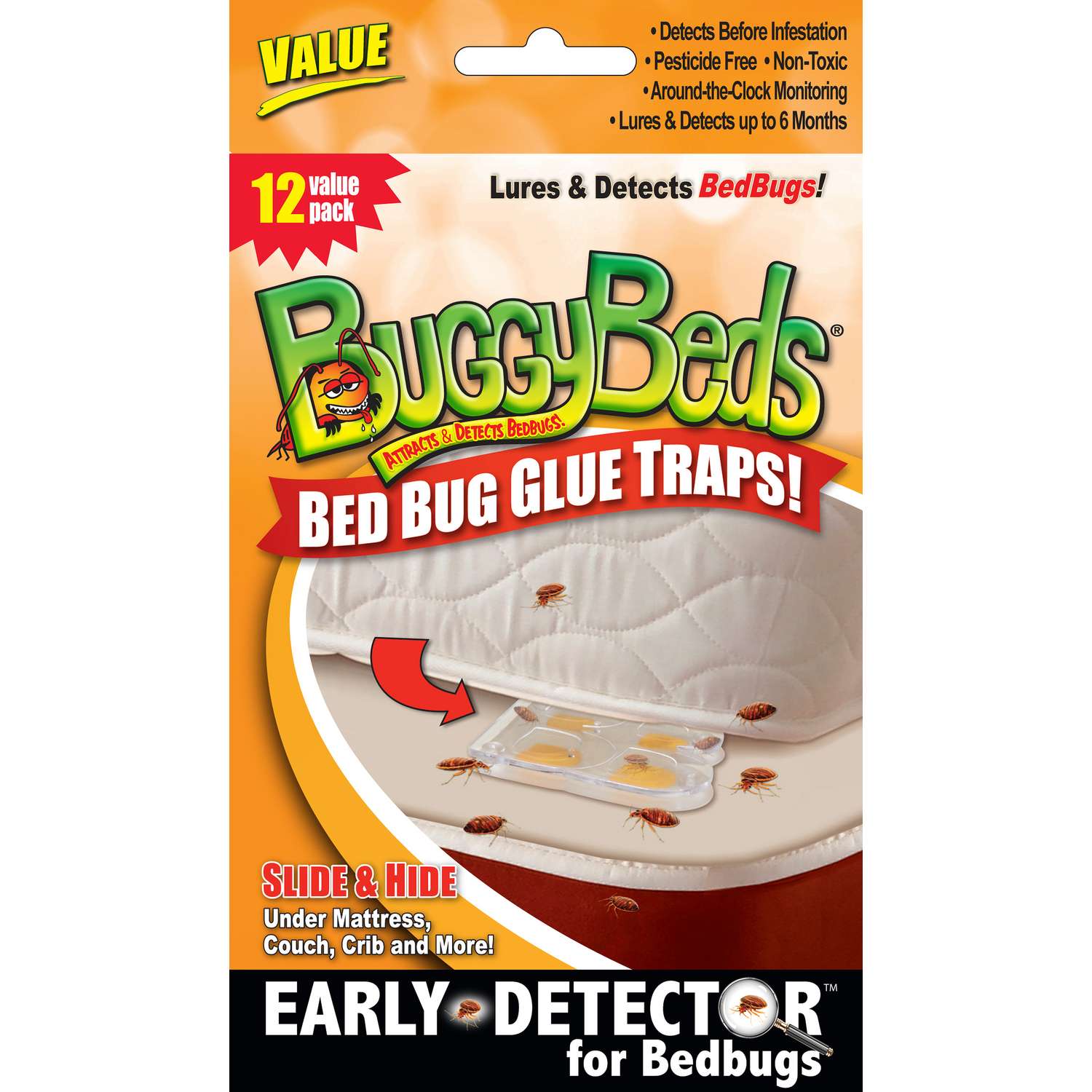  BuggyBeds Glue Trap 12 Pk
