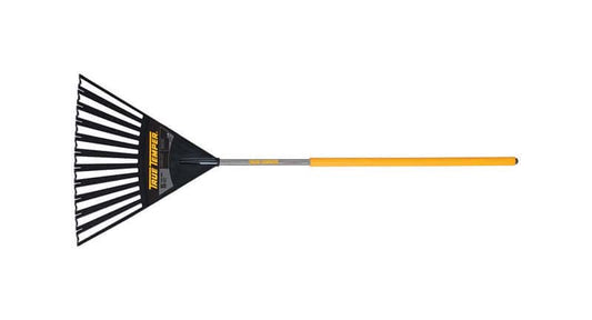  True Temper 63.62 In. 30 Tine Poly Leaf Rake Wood Handle