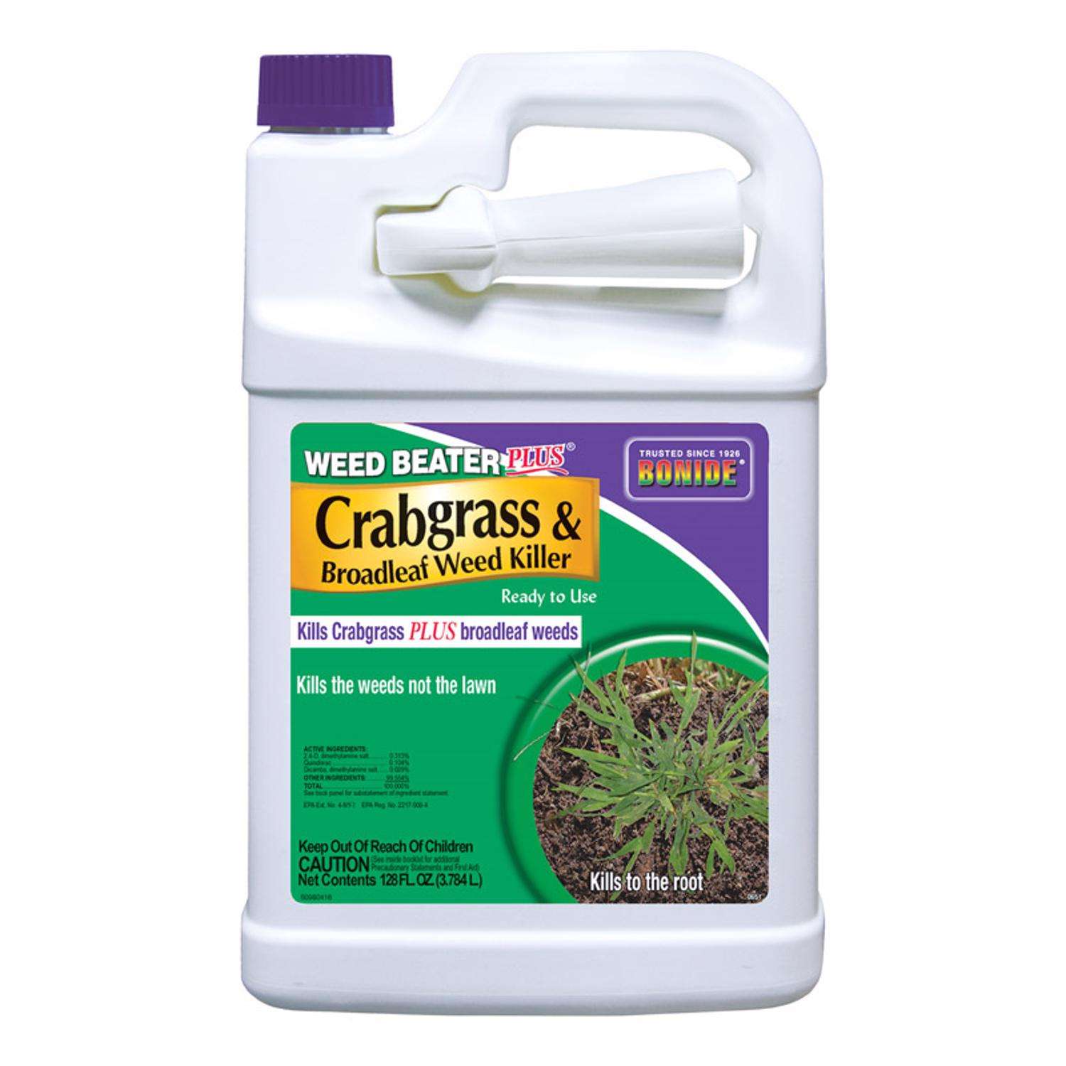  Bonide Weed Beater Plus Weed And Crabgrass Killer RTU Liquid 128 Oz