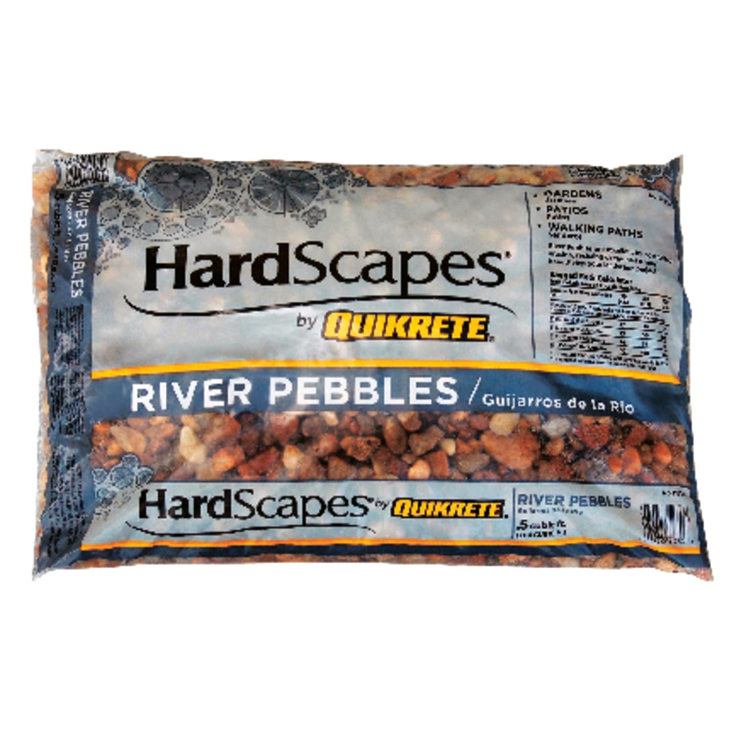  Quikrete HardScapes Assorted Decorative Pebble Decorative Stone 0.5 Cu Ft 50 Lb