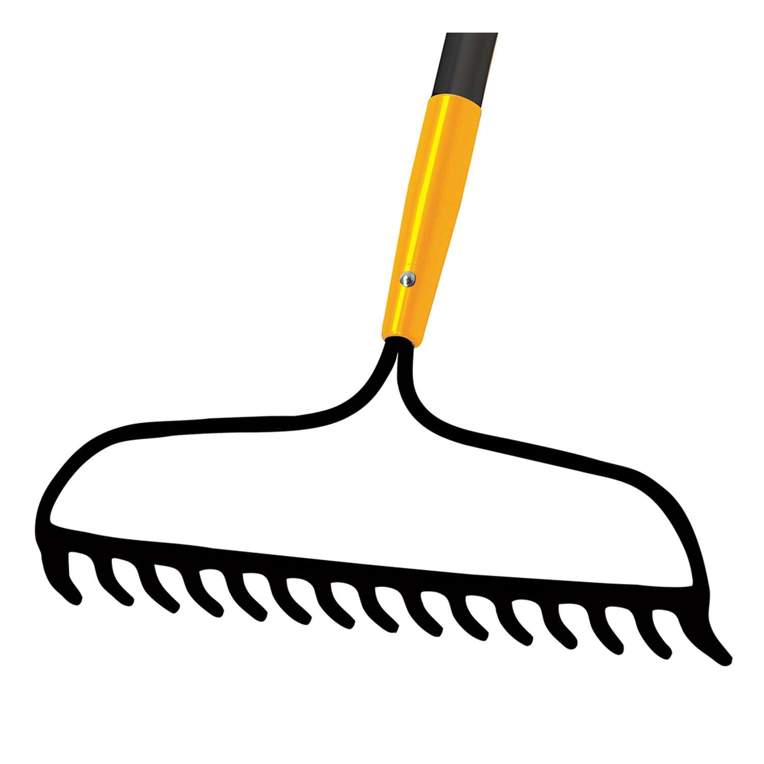 John Deere 66 In. 15 Tine Steel Bow Rake Fiberglass Handle