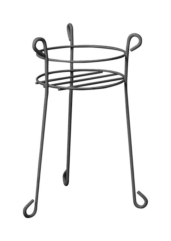  Panacea 21 In. H Black Steel Plant Stand