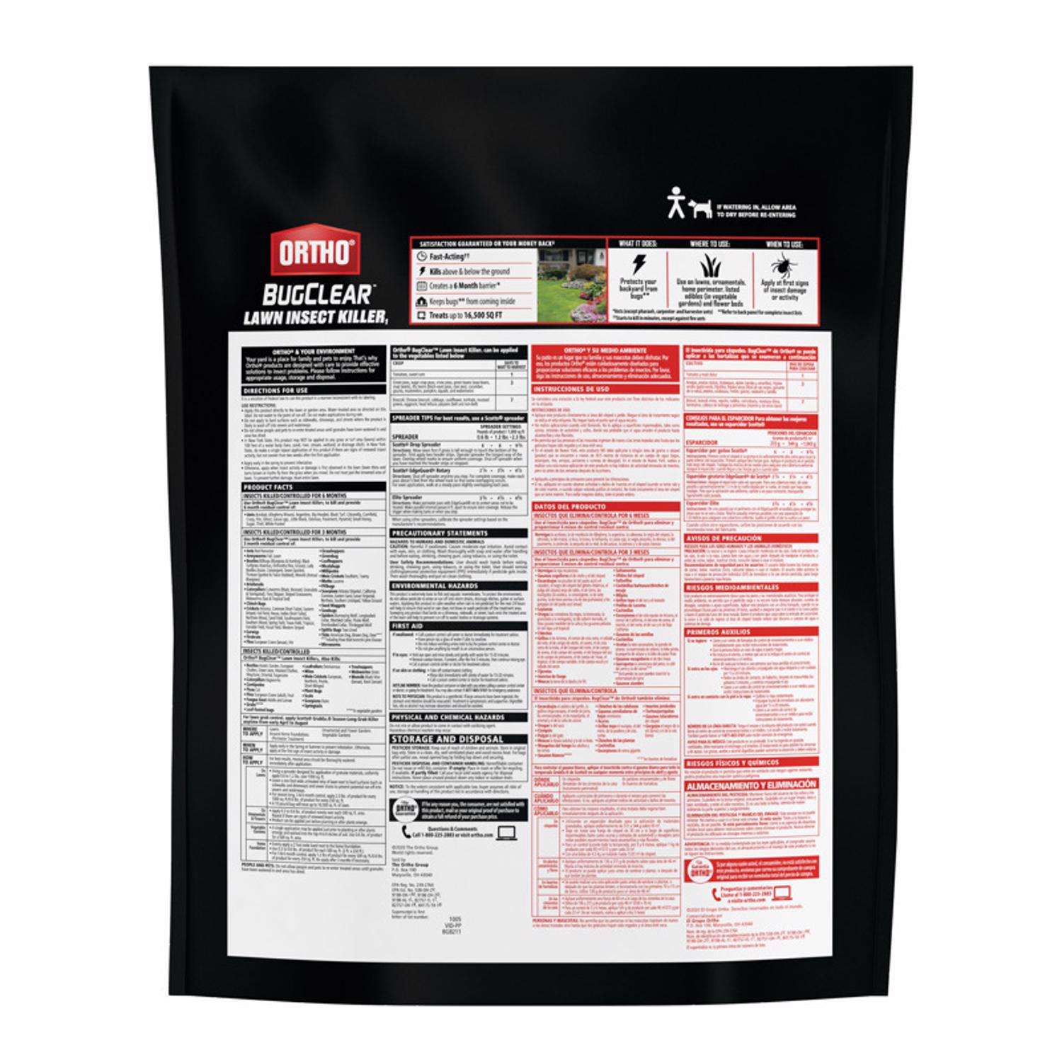  Ortho BugClear Insect Killer Granules 10 Lb