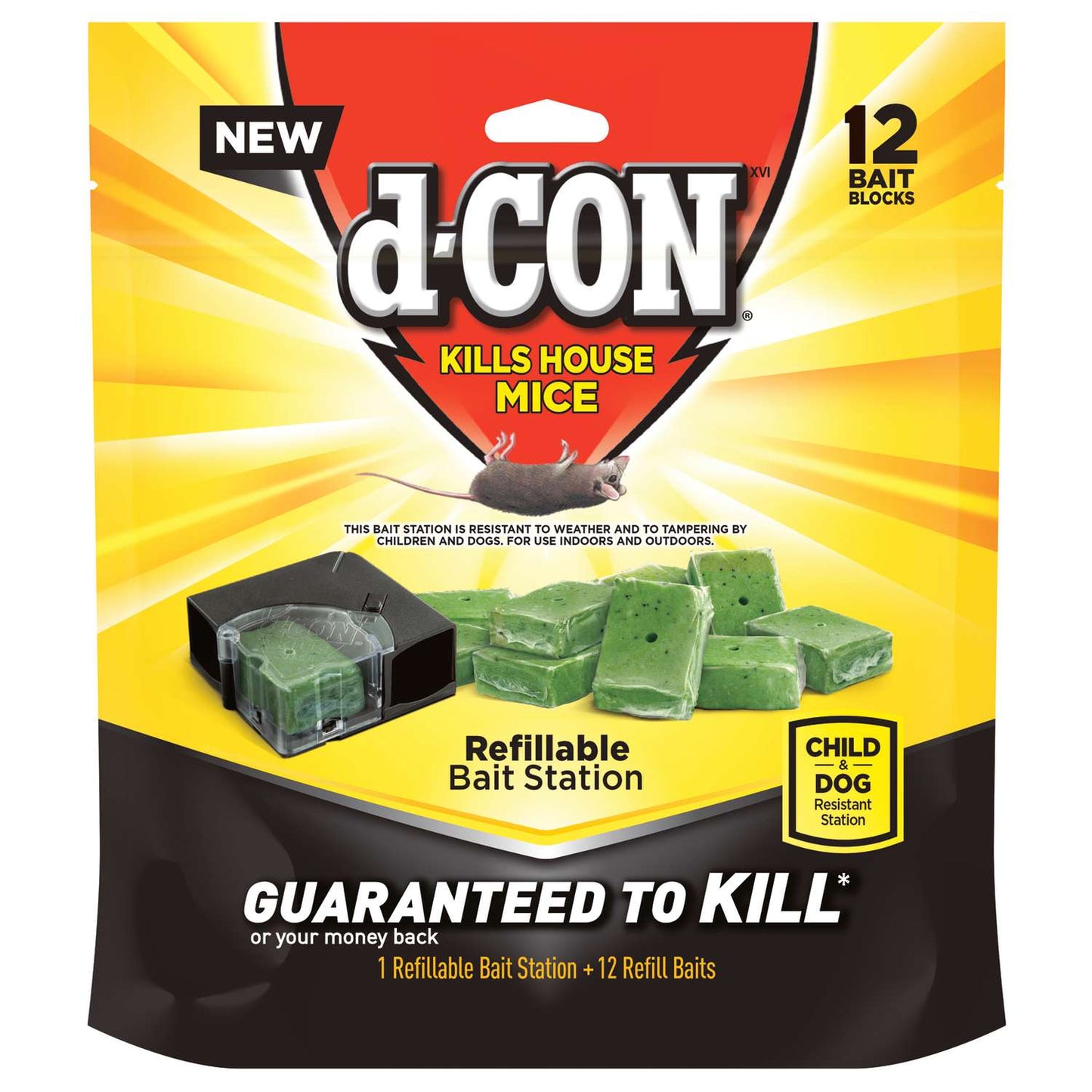  D-CON Bait Station Blocks For Mice