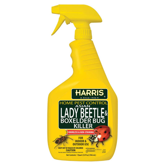  Harris Home Pest Control Lady Beetle & Boxelder Bug Killer Liquid 32 Oz