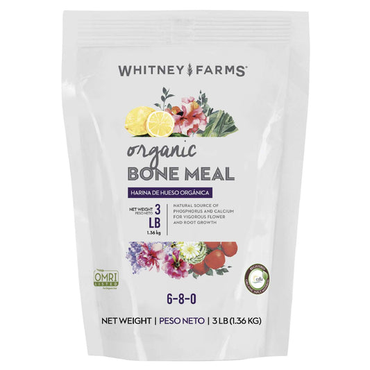  Whitney Farms Organic Granules Organic Bone Meal Bone Meal 3 Lb