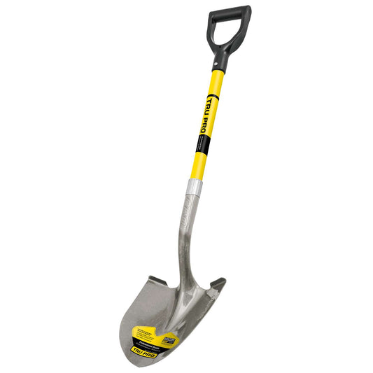  Truper Tru-Pro 41 In. Steel Round Digging Shovel Fiberglass Handle