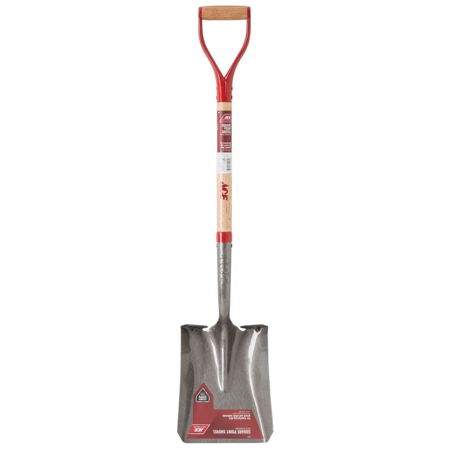  Ace 41.25 In. Steel Square Transfer Shovel Wood Handle