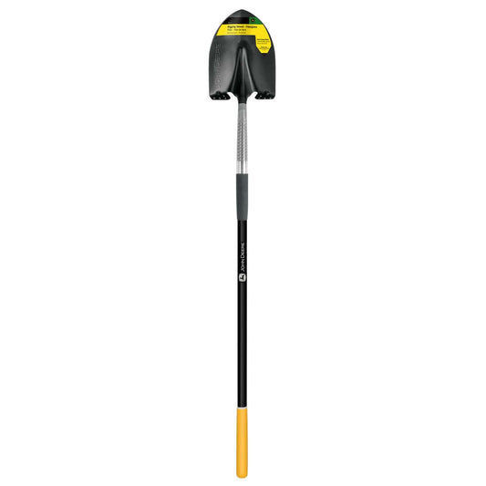  John Deere 59 In. Steel Round Digging Shovel Fiberglass Handle