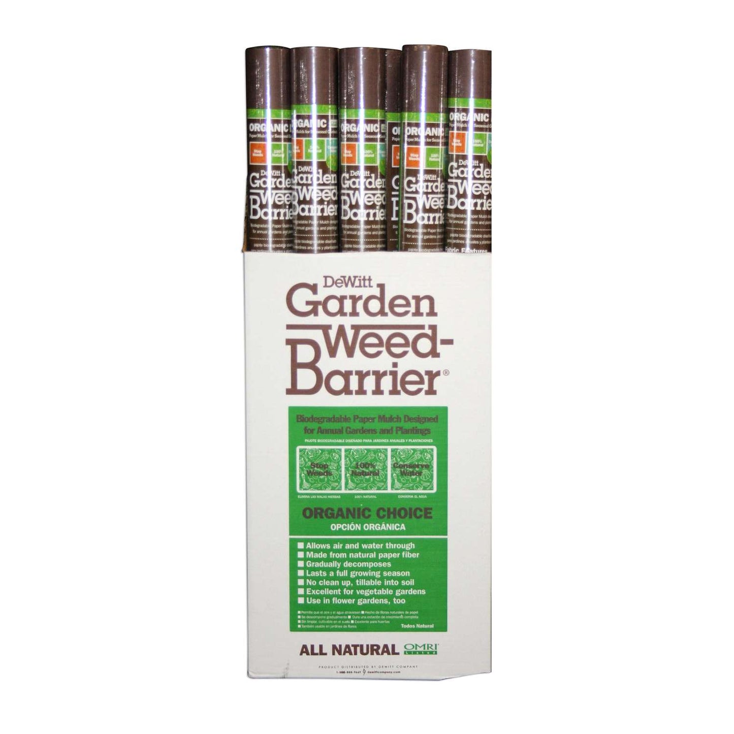  DeWitt Garden Weed-Barrier 3 Ft. W X 40 Ft. L Recycled Paper Landscape Fabric