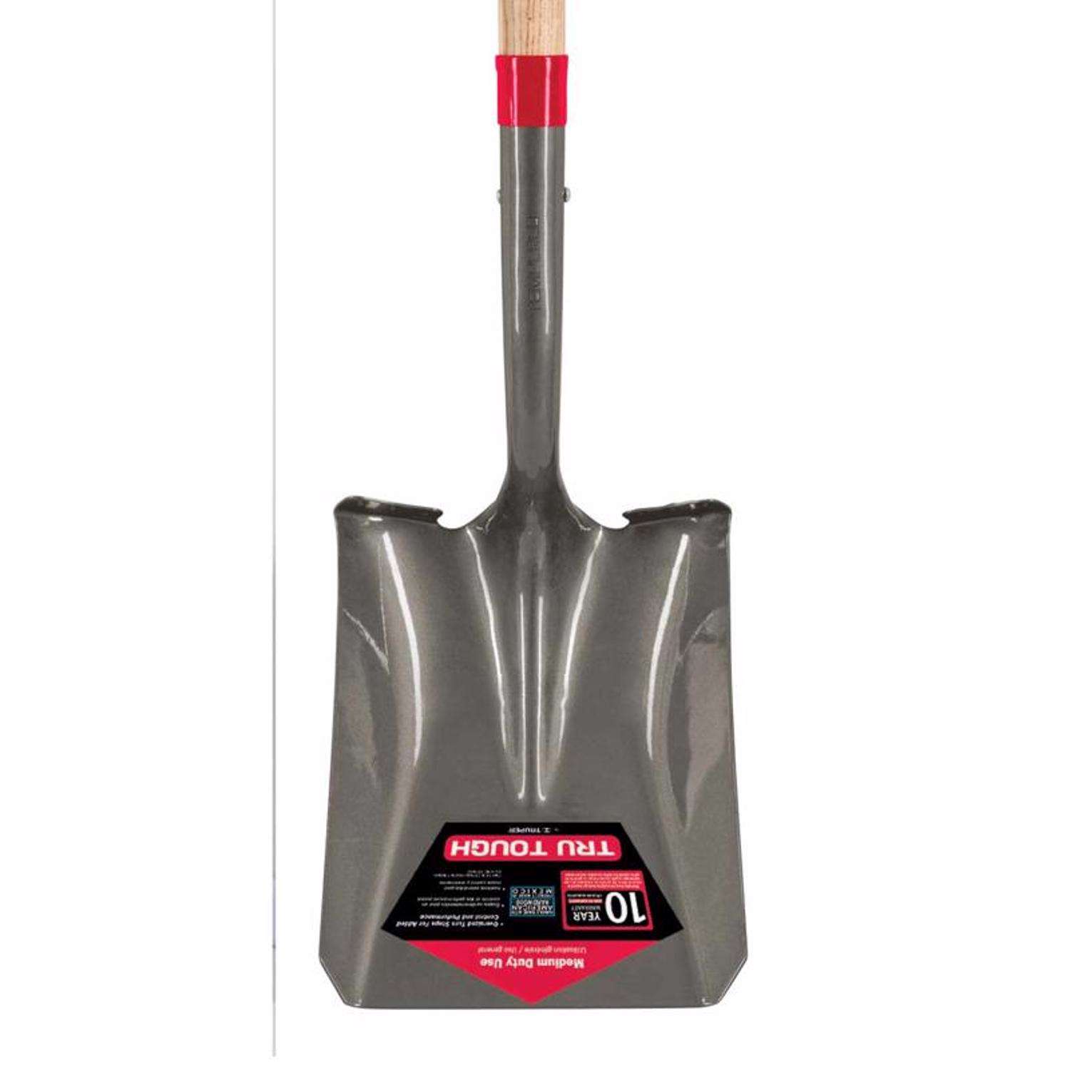  Truper Tru-Tough 58 In. Steel Square Transfer Shovel Wood Handle