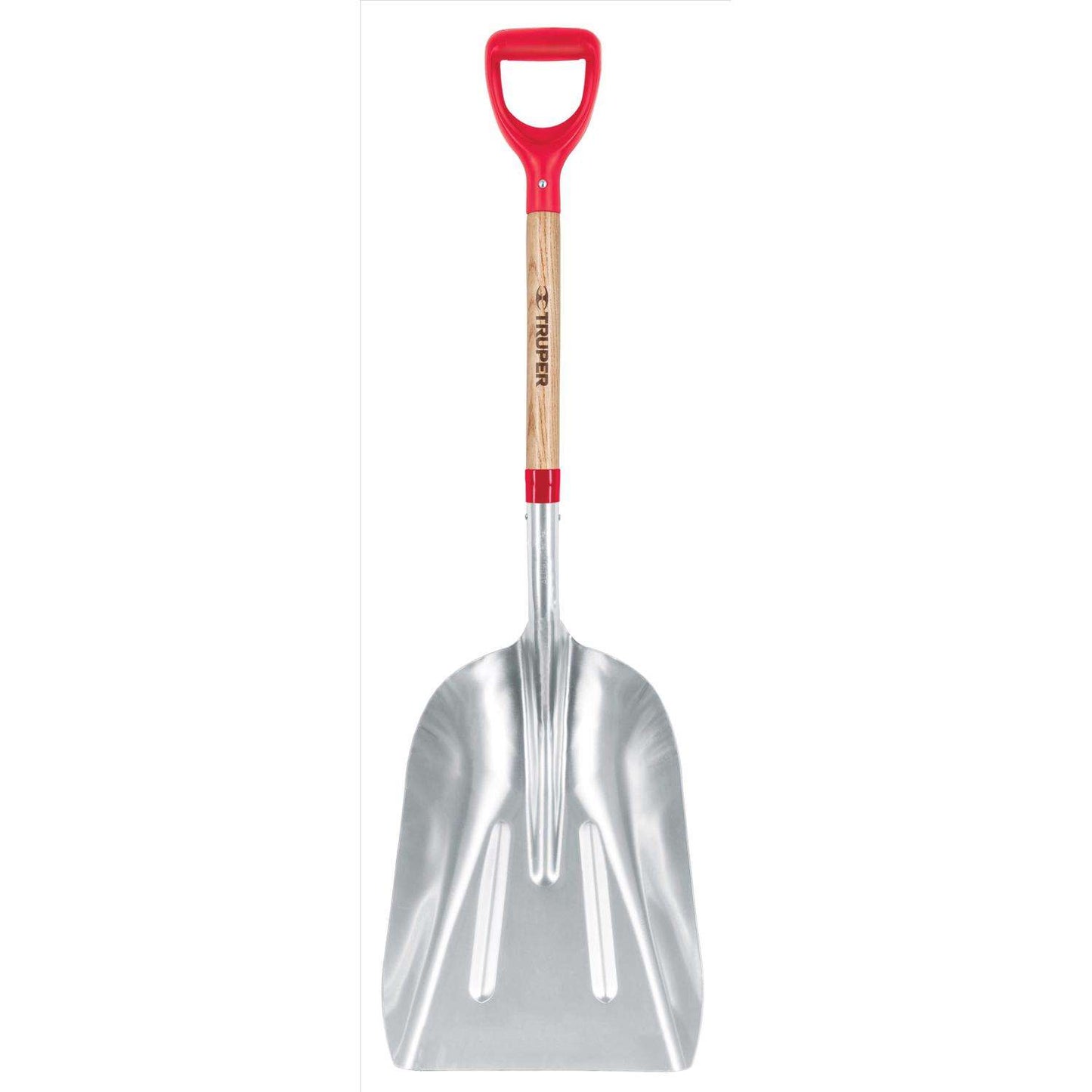  Truper Tru-Tough 45 In. Aluminum Scoop Transfer Shovel Wood Handle