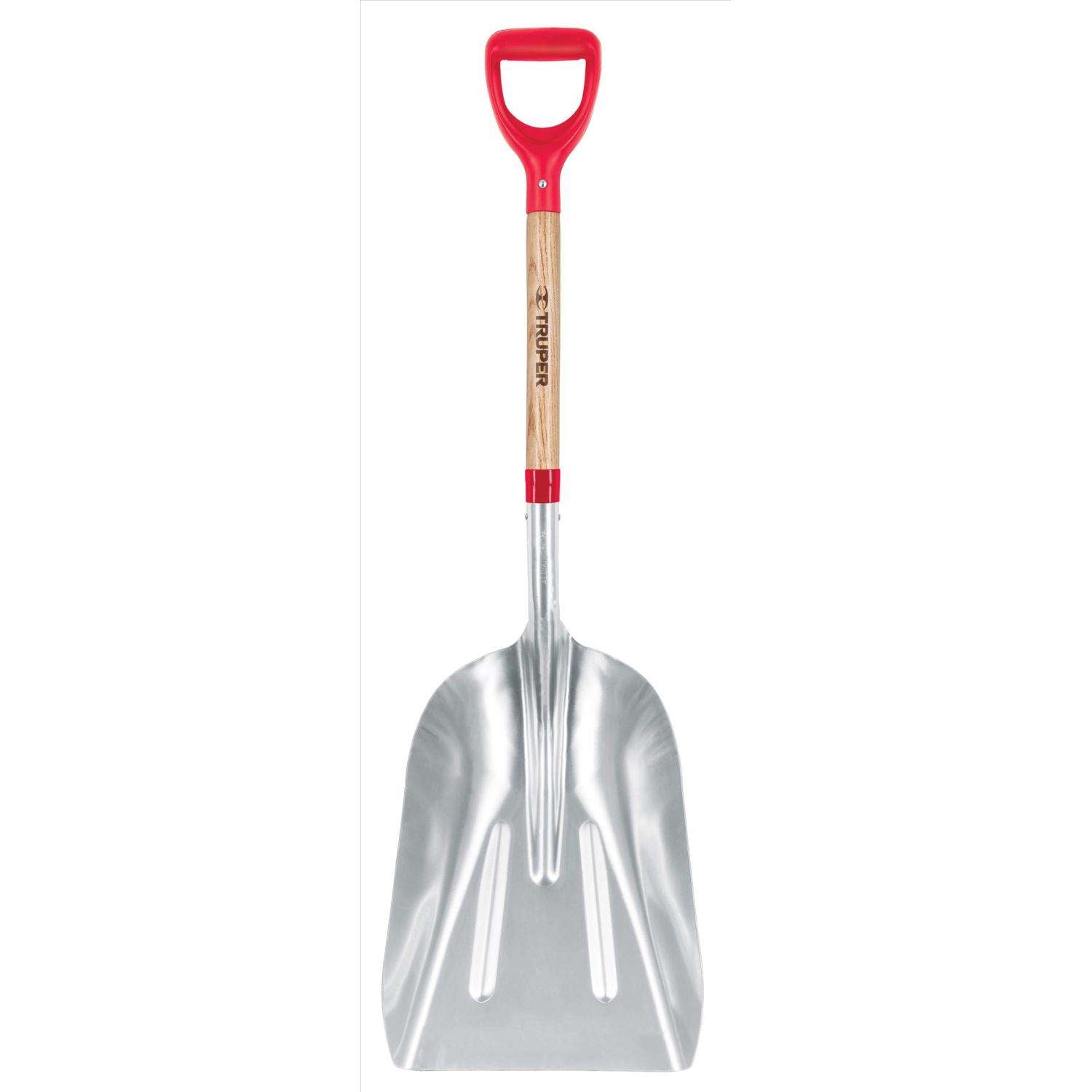  Truper Tru-Tough 45 In. Aluminum Scoop Transfer Shovel Wood Handle
