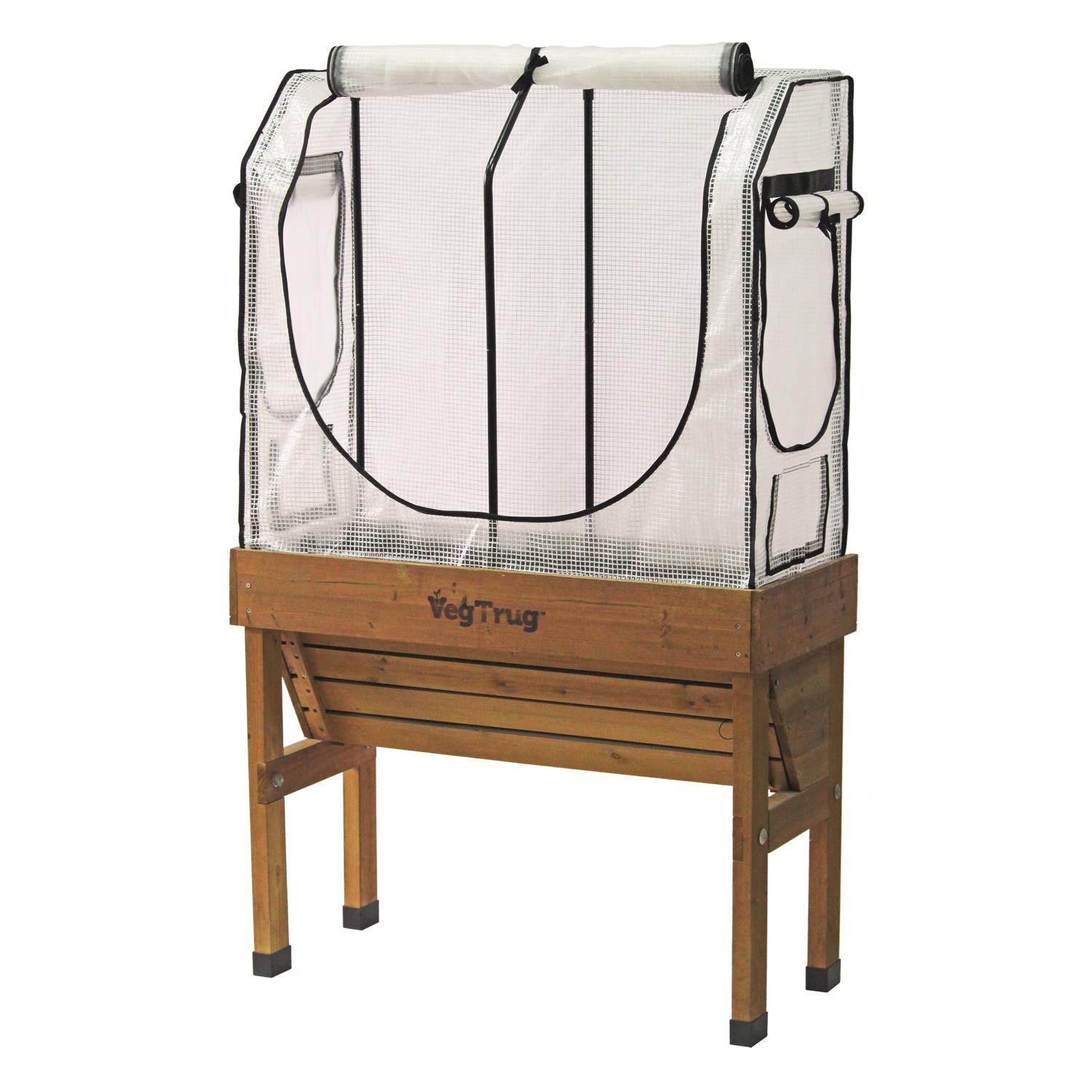  VegTrug WallHugger Black 39 In. W X 16.5 In. D X 35.5 In. H Greenhouse